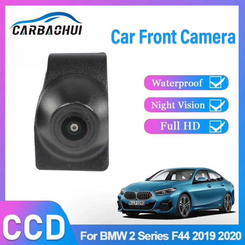 

1080P HD Автомобильный передний вид парковочная CCD ночное видение высокое качество положительный Логотип камера для BMW 2 серии F44 2019 2020 широкий угол