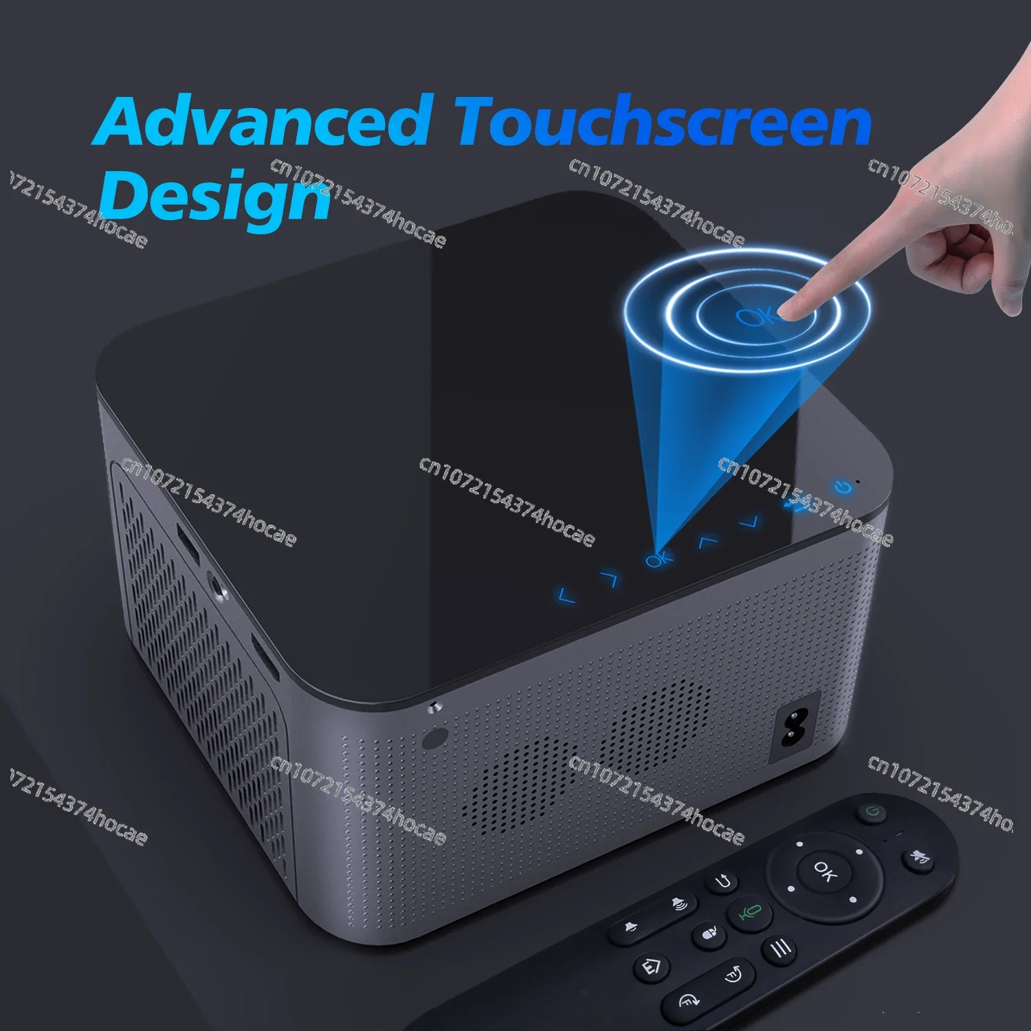 Умный проектор 580ANSI 1920*1080P Full HD Wifi6 BT5.0r H713 домашний кинотеатр с голосовым