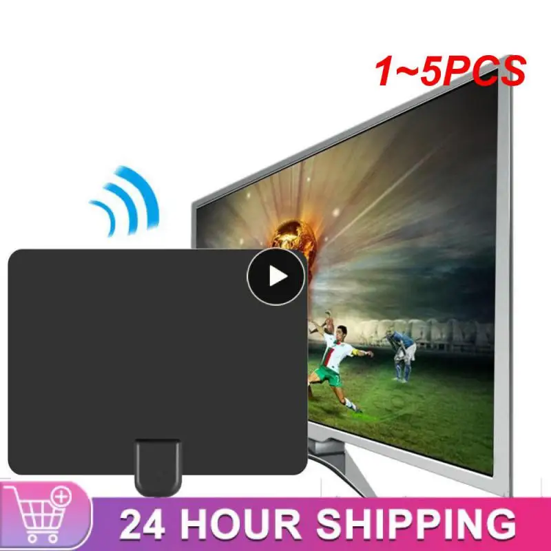 

1 ~ 5 шт. миль Smart TV антенна 8K 4K DVB-T2 HDTV цифровая антенна паук внутренняя автомобильная антенна с усилителем для бесплатного канала