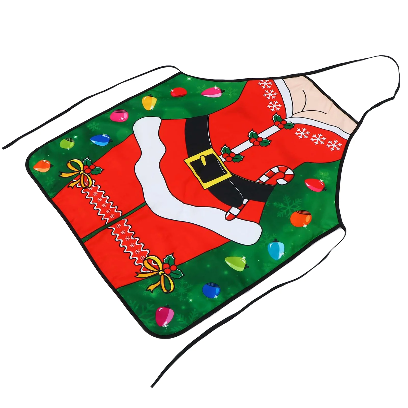 

Apron Christmas Aprons Funny Elfwomen Men Kitchen Costume Chritmas Housework Workshop Craft Waist Baking Nativity Hanging Neck