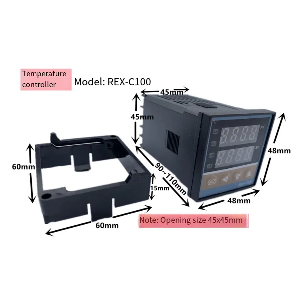 1 компл. REX-C100 цифровой RKC PID термостат регулятор температуры выход 40DA SSR реле K/J