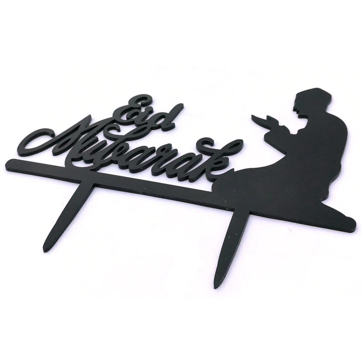 Топпер для торта Мусульманский ислам Фестиваль Ид Мубарак Акриловое зеркало