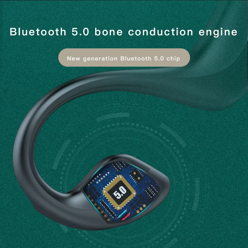 Bluetooth-наушники с костной проводимостью водонепроницаемые микрофоном |