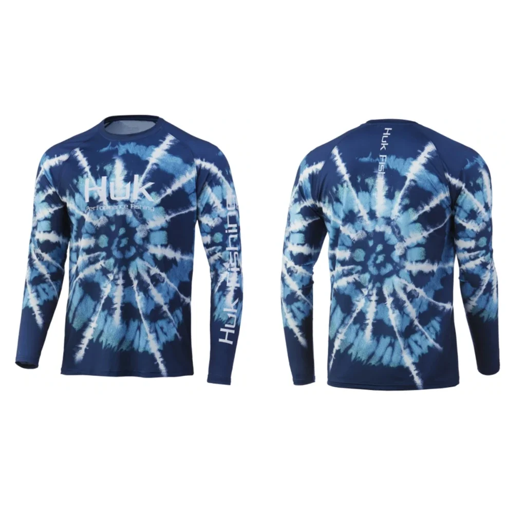 

Men's Performance Long Sleeve Fishing Shirt Performance Quick Dry Breathable Fishing Clothing Uv Protection Camisa De Pesca