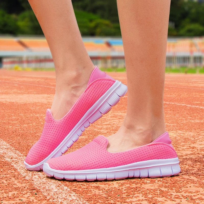 Lightweight Flat Shoes Women Sneakers Women Breathable Loafers Ladies Shoes Basket Femme Zapatillas Mujer Casual Chaussure Femme