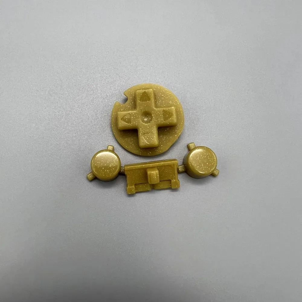 Фото Высококачественный полный комплект сменных кнопок для Gameboy Pocket GBP, кнопки D-Pad для управления направлением, кнопки AB для управления, запасные части для ремонта. №2