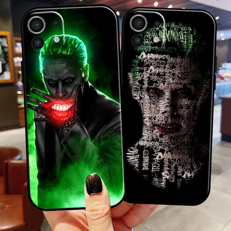 

Clown The Joker For Xiaomi Mi 11 Mi 11 Lite 5G Phone Case Carcasa Liquid Silicon Silicone Cover Soft