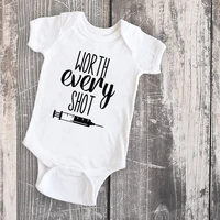 worth every shot family matching clothes pregnancy shirt 2022 summer mommy and me tee fashion print tshirts family look