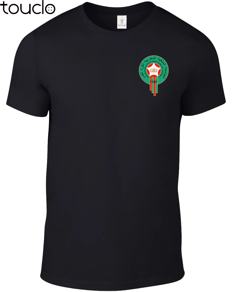 Round Neck Morocco Men's Footballer Legend Soccers Designer Tee Shirts