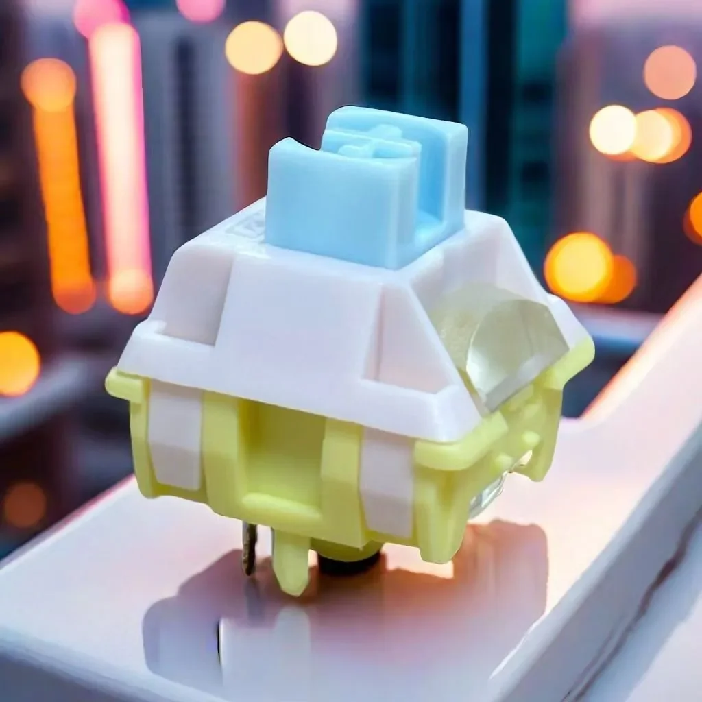 Кремовые линейные переключатели Jerrzi 5-контактный предварительно наклонный