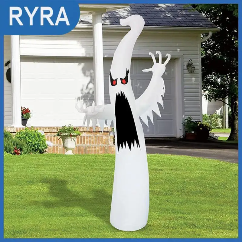 

360/180cm Halloween Inflatable Scary Ghost With Color Changing LED Decoration Props For Home Garden Courtyard Halloween Party