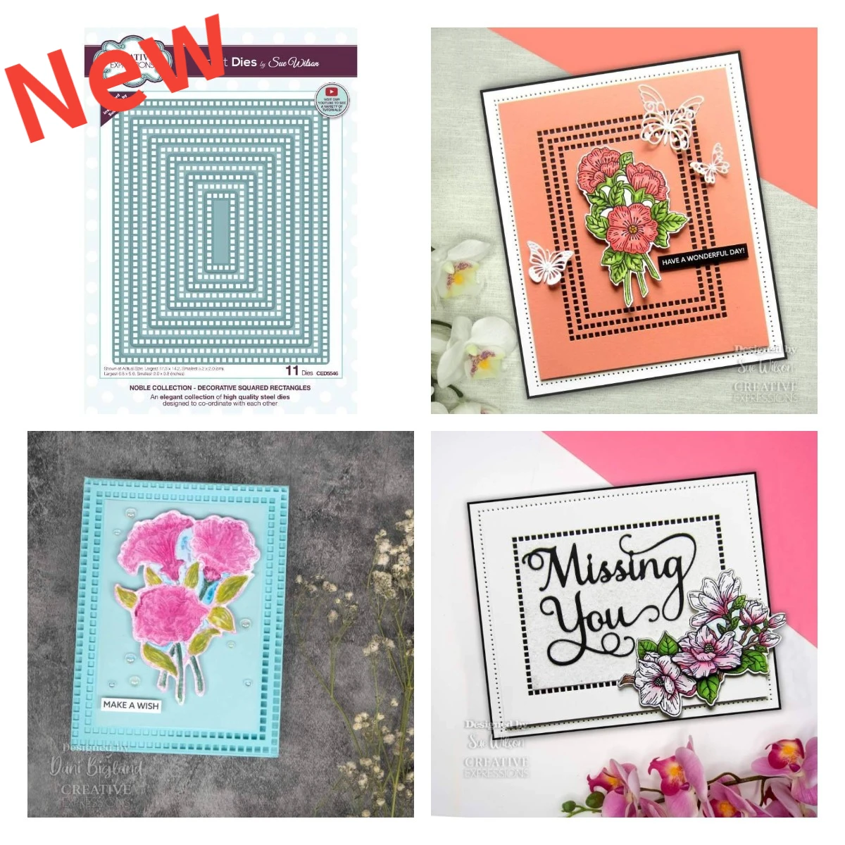 

Декоративные квадратные прямоугольные формы для рукоделия, Новое поступление 2023, формы «сделай сам», скрапбукинг, изготовление бумаги, реж...