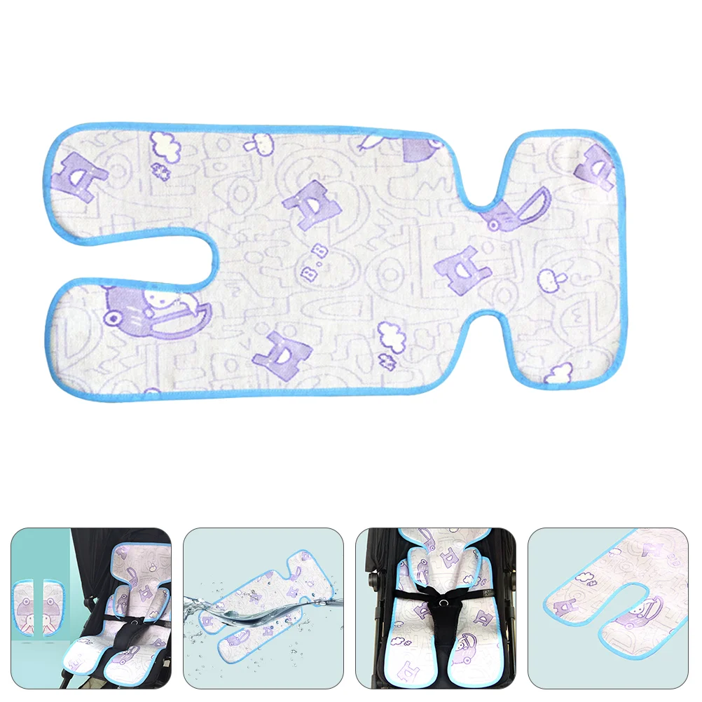

1pc Baby Stroller Seat Mat Summer Cushion General Ice Silk Mat Cooling Pad
