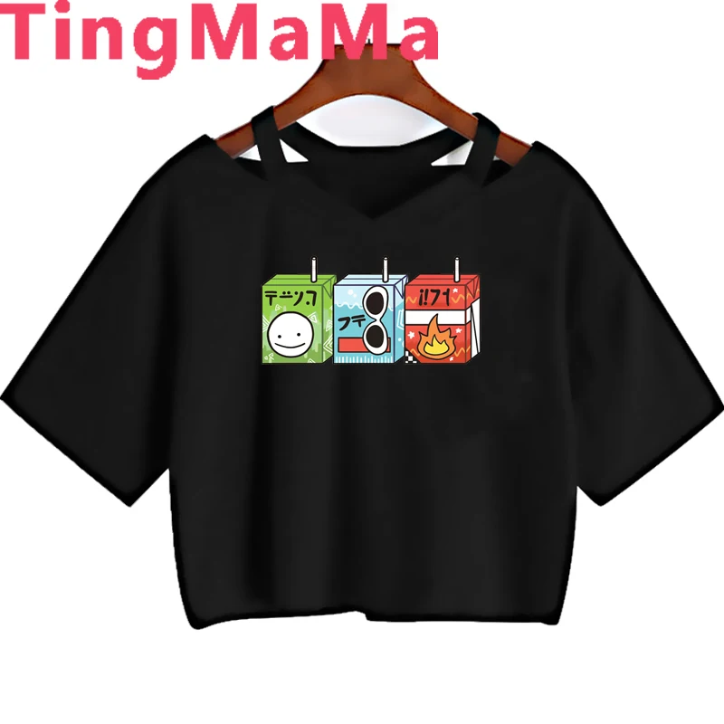 

Dream Smp Ranboo T Shirt Women Cartoon Games T-Shirts Funny Harajuku Y2k Aesthetic Graphic Tees Grunge Tshirt Female