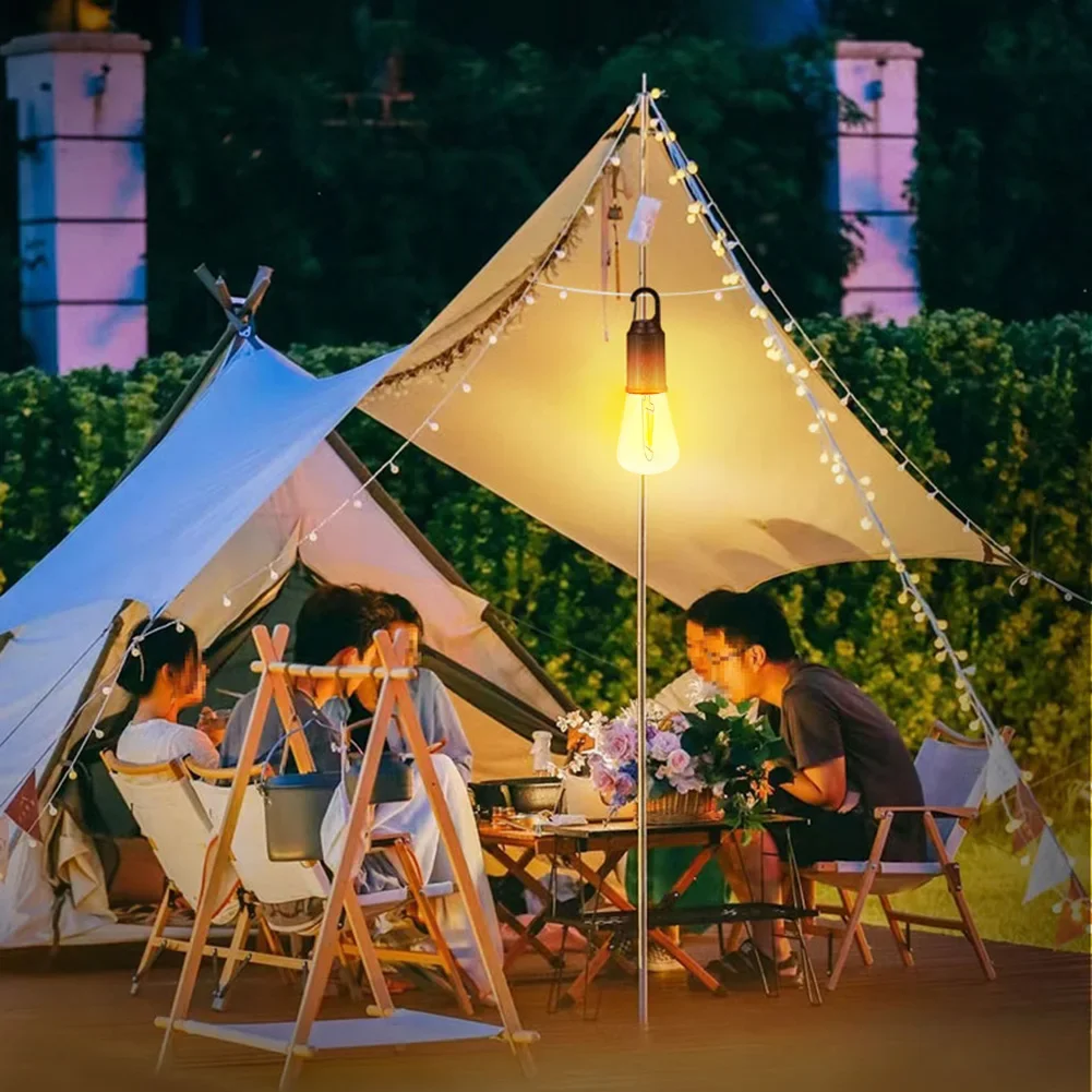 Лампа-вспышка для кемпинга с крючком