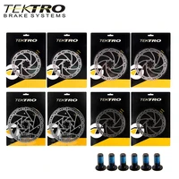 tektro disc brake pads 140 160 180 203mm bicycle hydraulic disc brake rotors for mtb road folding cycling bike brake accessories