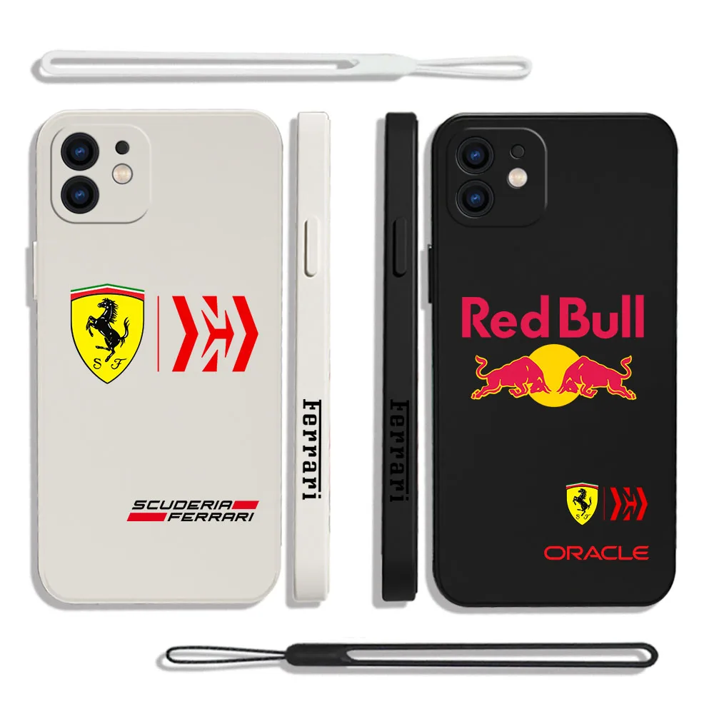 

Red and cow Phone Case For Samsung Galaxy S23 S22 S21 S20 Ultra Plus FE S10 4G S9 S10E Note 20 10 9 Plus With Lanyard Cover