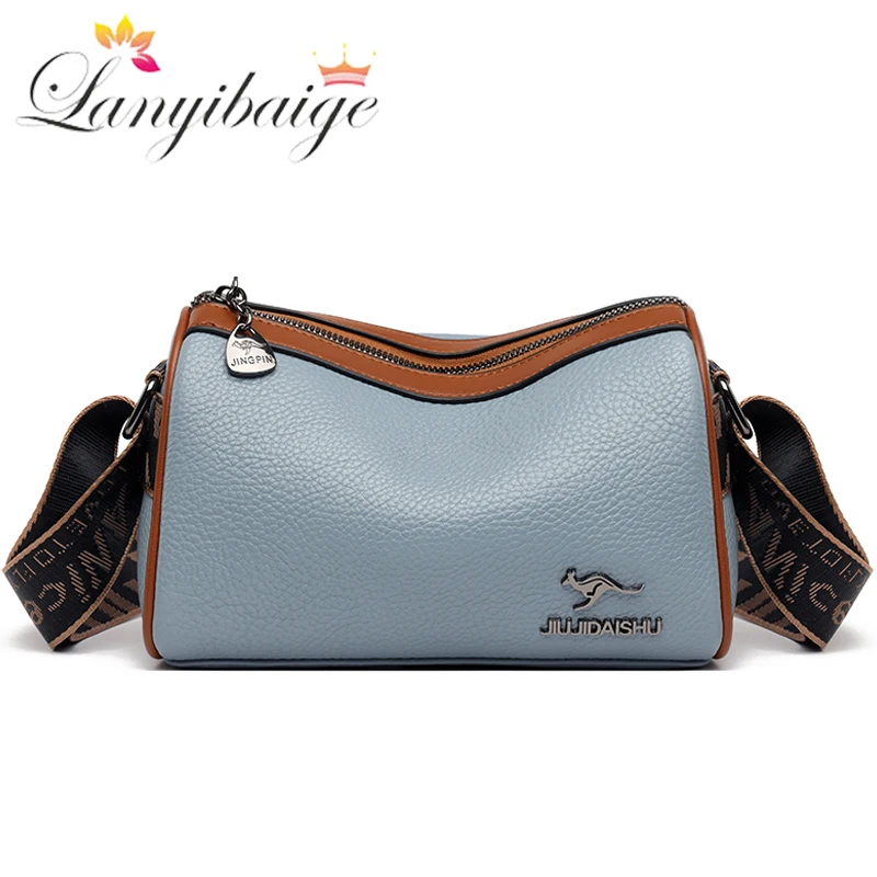 

2023 Брендовые женские сумки высокого качества из мягкой воловьей кожи модные сумки через плечо для женщин Роскошные кошельки Bolsos