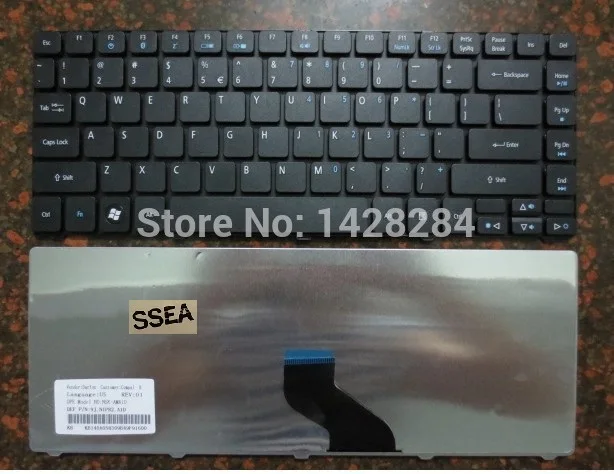 Новая Оригинальная английская клавиатура для Acer Aspire 3750 3750G 3750Z 3811 3811T 3935 4250 5935 5935G 5940 5940G 5942 5942G