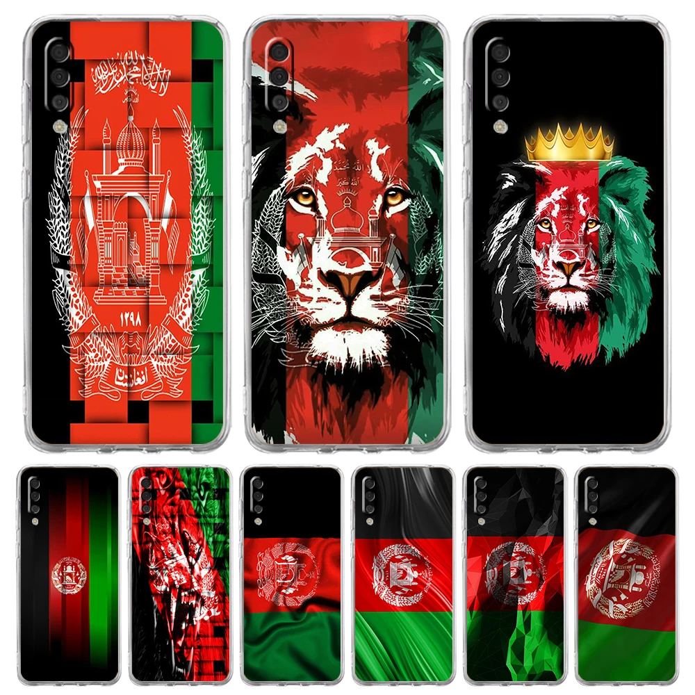 

Afghan Afghanistan Flag Transparent Phone Case for Samsung Galaxy A12 A22 A50 A70 A40 A10 A20 A30 A02 A03S A04 Cover Silicon Bag
