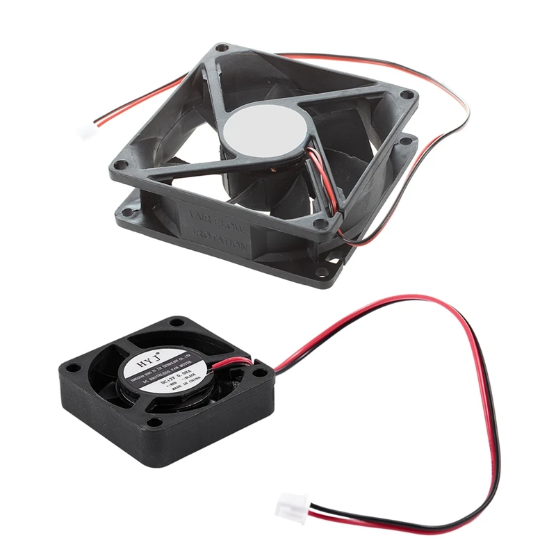 

DC 12V 0.1A 2 Pin PC Case CPU Cooler Cooling Fan 40Mm X 40Mm X 10Mm & 80Mm DC 12V 2Pin PC Computer Desktop Case CPU Cooler Cooli