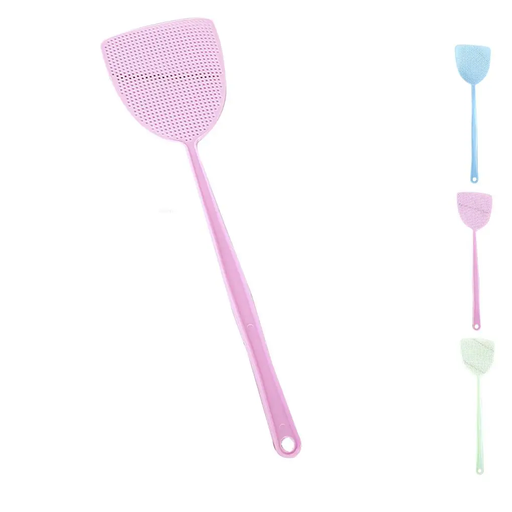 

Мухобойка Мягкая ручная пластиковая с длинной ручкой москитные насекомые вредители мухобойка для домашней кухни