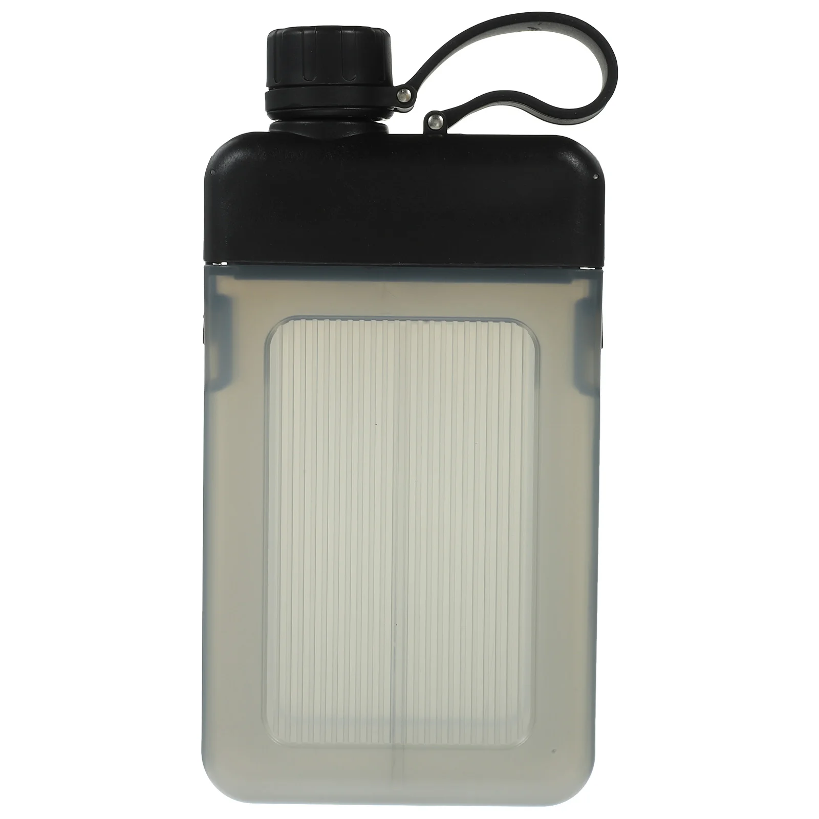 

Sport Bottle Clear Flat Water Kettle Leakproof Bottles Milk Outdoor PC Jug Travel Plastic Cup