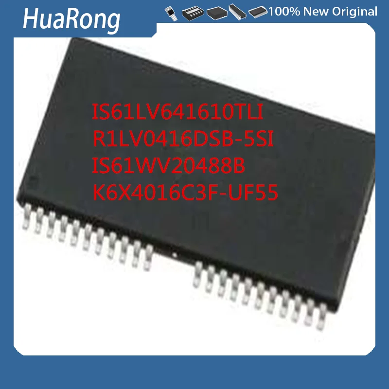 5 шт./лот IS61LV641610TLI IS61LV6416 R1LV0416DSB-5SI R1LV0416DSB IS61WV20488BLL-10TLI IS61WV20488 K6X4016C3F-UF55 TSOP44 5 шт./лот IS61LV641610TLI IS61LV6416 R1LV0416DSB-5SI R1LV0416DSB IS61WV20488BLL-10TLI IS61WV20488 K6X4016C3F-UF55 TSOP44