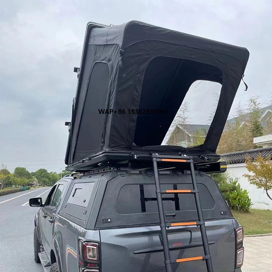 Фото Палатка на крышу автомобиля Neri Aluminium для кемпинга, жесткий корпус, для активного отдыха, производство Китай №1