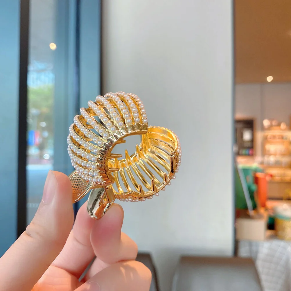 

Pearl Clips For Hair Decorative Hair Clip Decorative Hair Barrettes Pearl Clip Ponytail Cuff