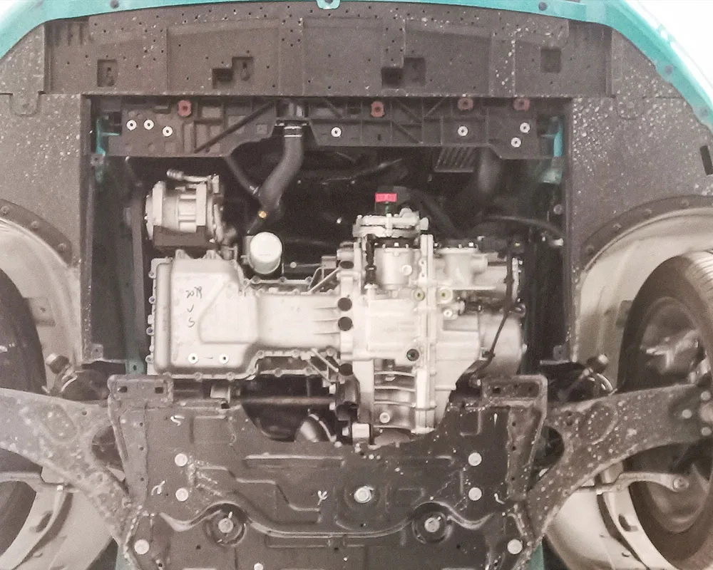 Фото Защитный кожух двигателя и нижний брызговик для Dongfeng AEOLUS GS 2020-2024 1.0T 1.5T, устойчивый к брызгам, высококачественный, специально для данной модели автомобиля №2