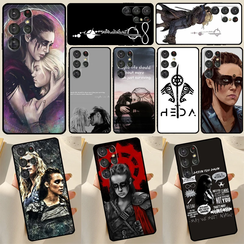 Чехол для телефона Heda Lexa 100 TV Show для Samsung Galaxy S23 S22 Ultra S21 FE Note 20 S8 S9 S10 Note 10 Plus S20 FE