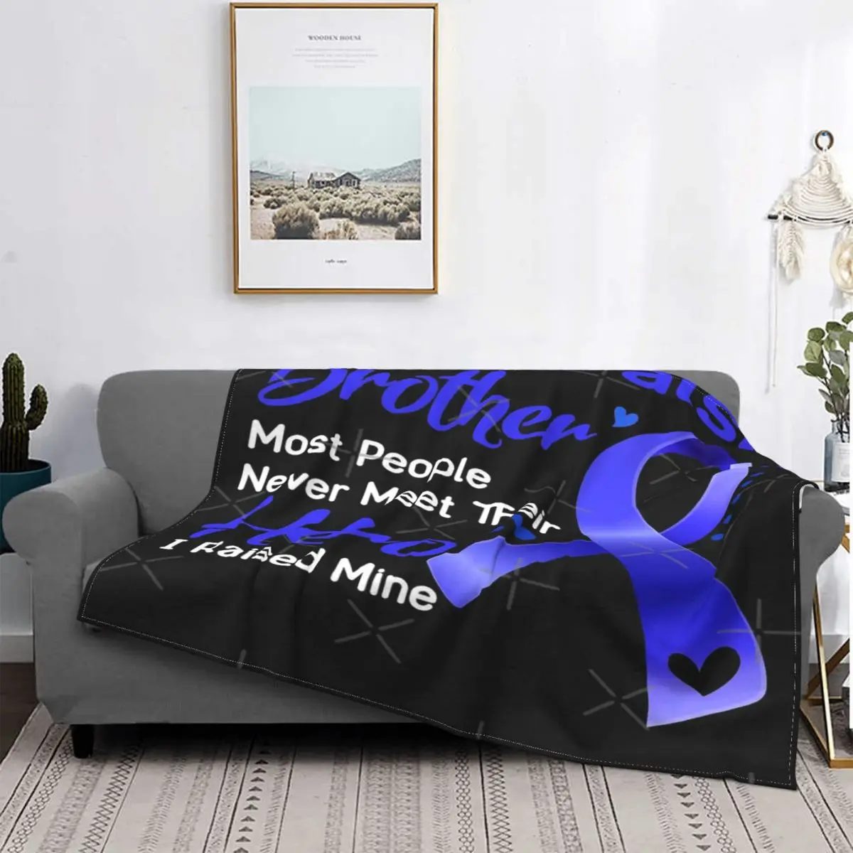 

Erb'S Palsy Brother-Manta para la mayoría de las personas, a cuadros para cama colcha, manta para bebé, manta para Picnic en la
