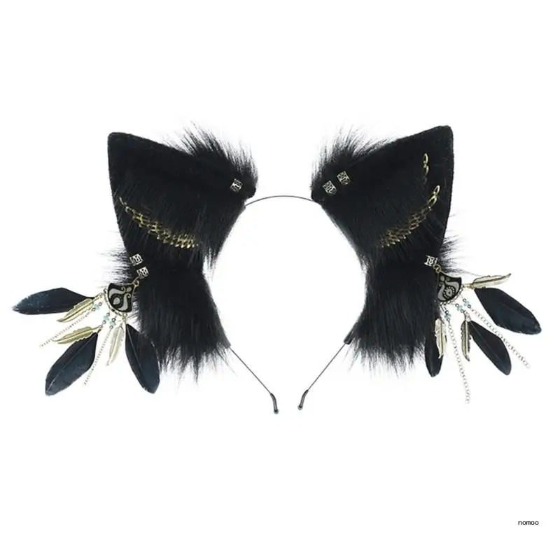 

Womens Girls Cat Ears Headband Accessories Sexy Headband Headwear for Cosplay