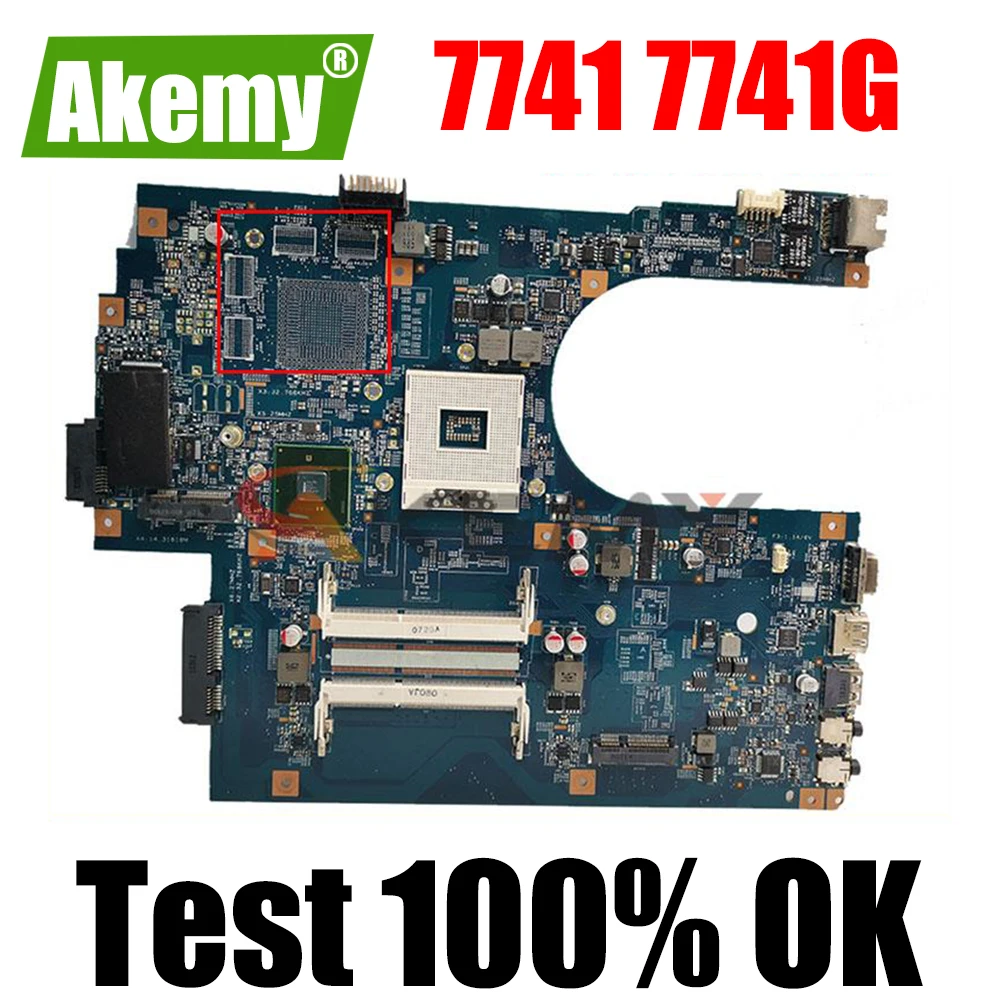 

For Acer 7741 7741G Laptop motherboard 48.4HN01.01M MBWK901001 MB.WK901.001 mainboard Fully test work