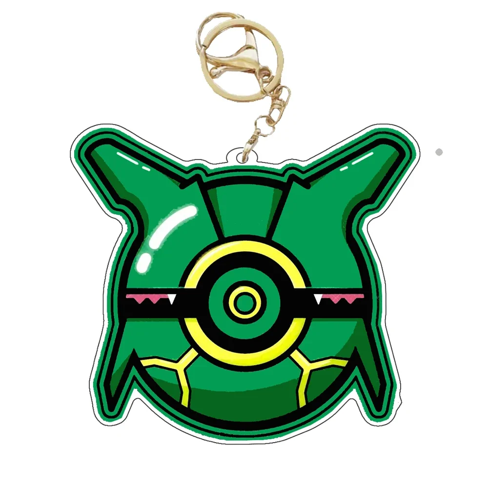 Аниме Pokemon Poké Ball Jigglypuff Lucario Kyogre Mewtwo Groudon Mew Rayquaza Snorlax акриловый брелок для ключей