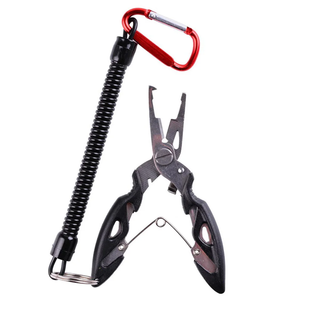 

1 Pc Fishing Pliers Multi-functional Forceps Fish Wire Scissors Fish Grip Gear