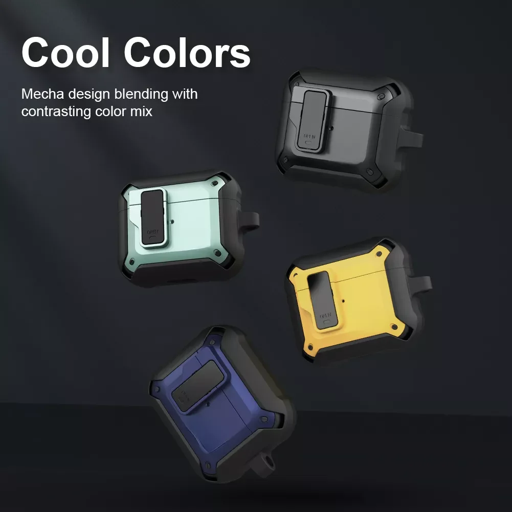 

NEW2023 For Airpods Pro Wireless Charging For AirPods TPU Cover For AirPods 1 2 3 Auto Pop-out Wireless Earphone