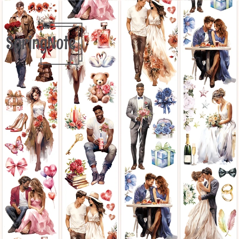 

Прозрачная декоративная лента ПЭТ "Воздушное сердце", 2 м