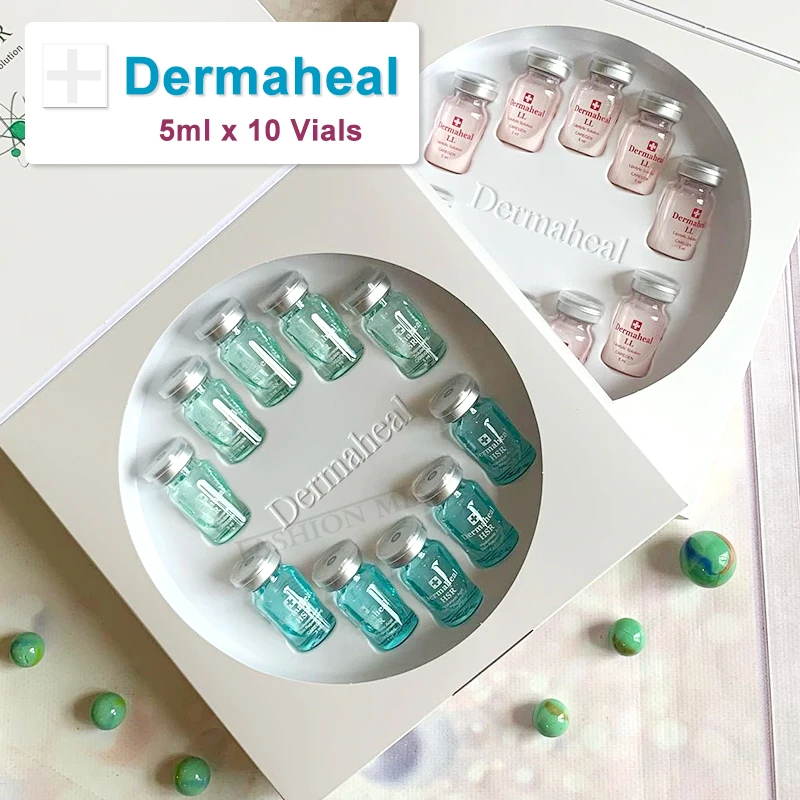 Корейская косметика Dermaheal HSR ампульная Сыворотка для восстановления лица с
