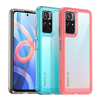 transparent case for redmi note 11s 5g case colorful protective silicone case for redmi note 11s 5g cover for redmi note 11s 5g
