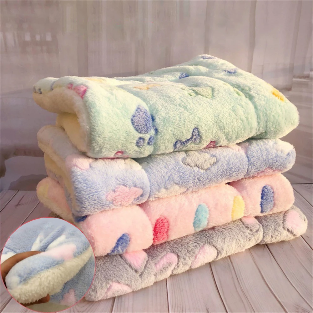 

Soft Cat Bed Mats Short Plush Pet Sleeping Bed Mats for Cats Small Dogs Cute Pets Pad Blanket Winter Warm Kitten Puppy Cushion