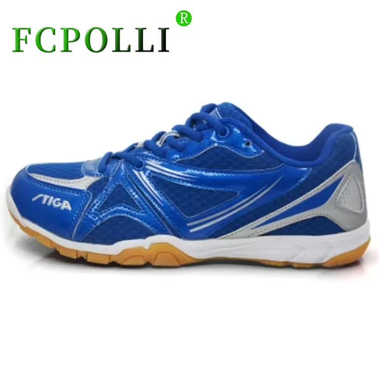 

Best Selling Table Tennis Shoes for Unisex Silver Blue Badminton Trainers Mens and Womens Wearable Boy Indoor Sports Shoes