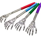 Скребок для спины из нержавеющей стали, телескопическая чесалка для спины, массажер для расслабления, уход за здоровьем