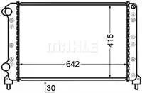 

CR753000S для радиатора двигателя DOBLO 1,2 /// 1,9D, Кондиционер
