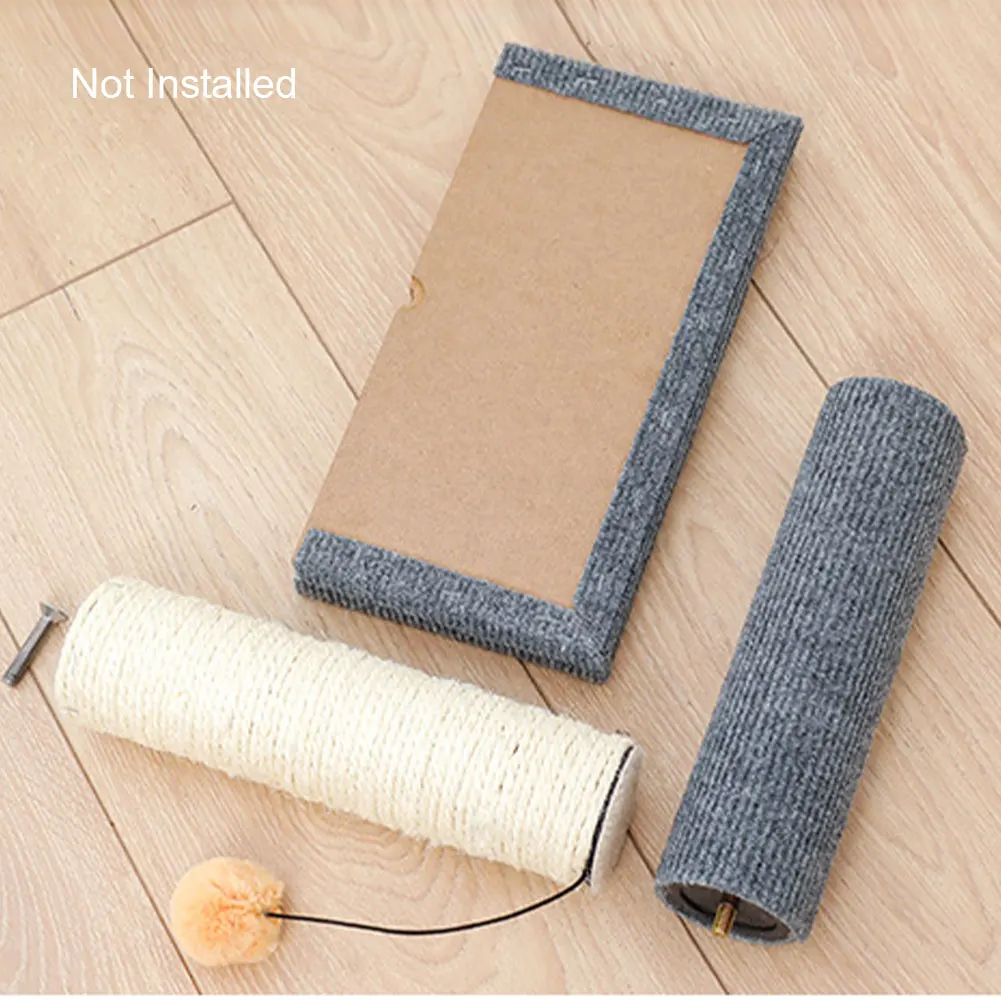 

Multifunction Cat Scratching Post Claw Care Climbing Toy Kittens Pet Supplies Anxious Reduce Furniture Protection With Perch