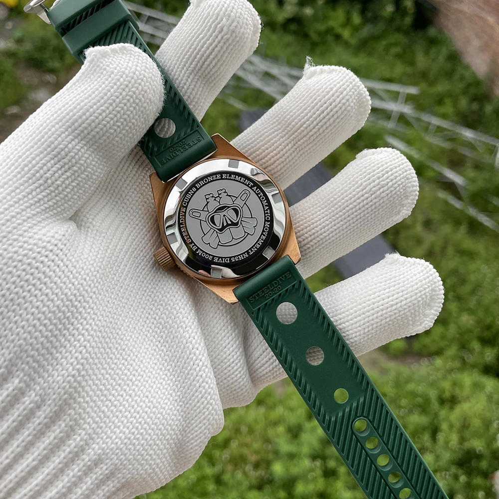 Рисунок 5 - Мужские часы STEELDIVE SD1962S с зеленым циферблатом