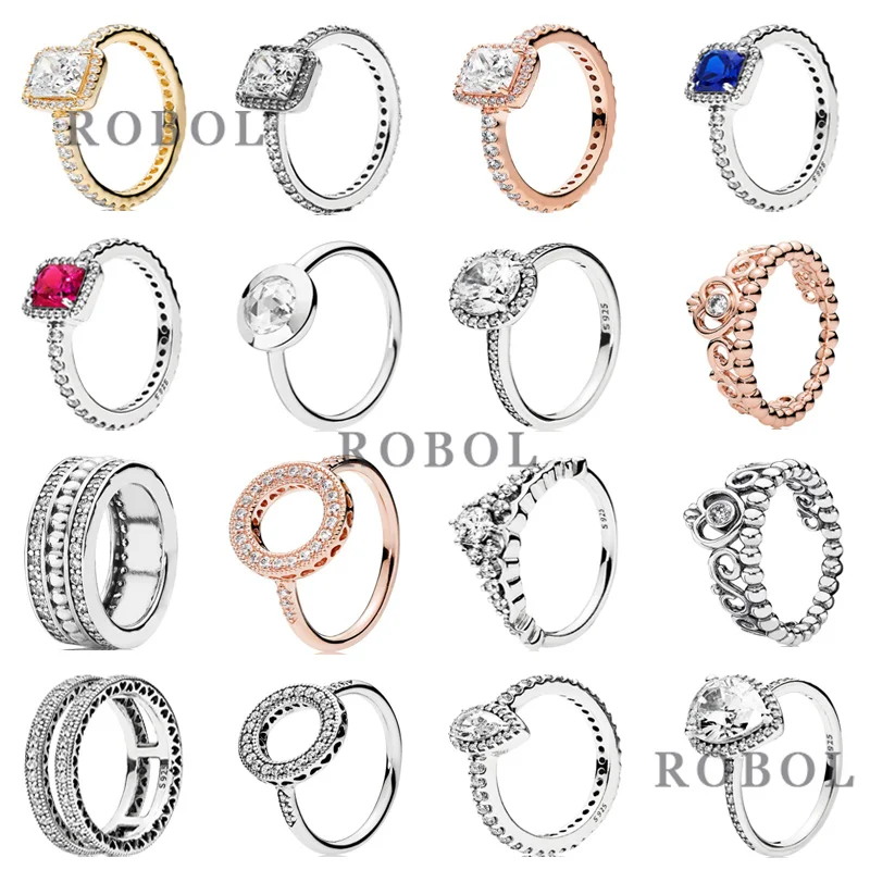 

JZ0005 Original High-quality Boutique 2020 New 925 Sterling Silver Ring, A Variety of Options, Simple and Stylish, Free Shipping