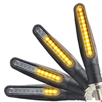 brand new 24 pcs motorcycle led turn signal electric vehicle motorbike front and rear general headlights signal lights