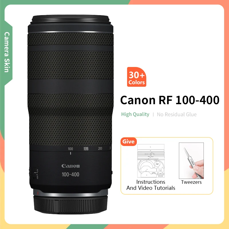 

Для Canon rf 100 400 мм Skin RF 100-400 мм F5.6-8 IS USM Защитная Наклейка против царапин и других цветов